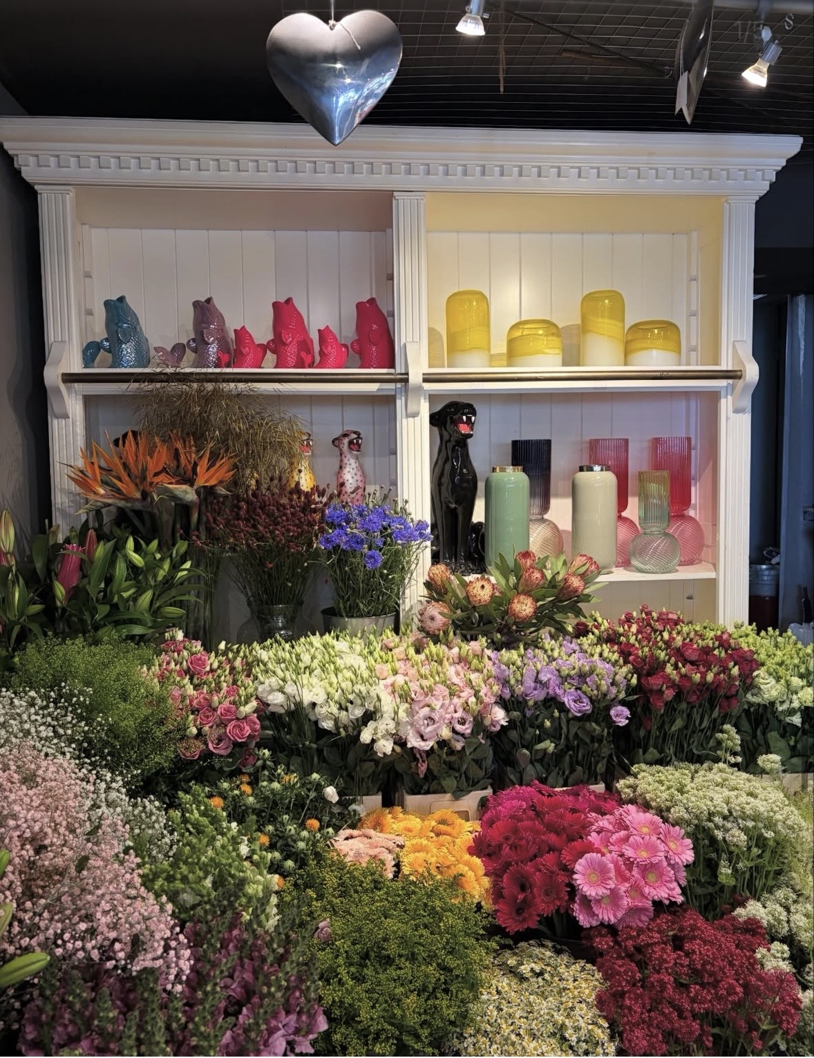 Große Auswahl frischer Blumen im ALFRED Blumenatelier in Bochum